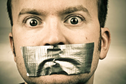 gagged gagged