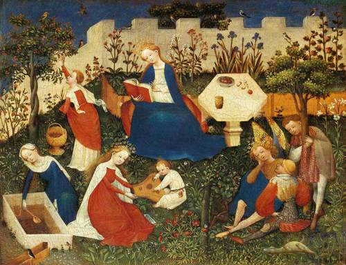 medieval-children-in-garden