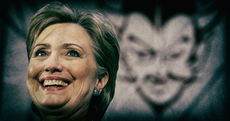 clinton-satan